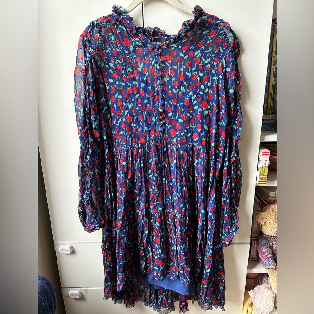 Kooples Rose Pattern Dress